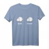 Schaf Unschaf T-Shirt mit Wortwitz - Lustiges Tiermotiv für Schafliebhaber, Landwirte & Bauern als Geschenkidee