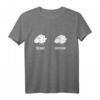 Schaf Unschaf T-Shirt mit Wortwitz - Lustiges Tiermotiv für Schafliebhaber, Landwirte & Bauern als Geschenkidee