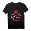 Bergen Sport Motiv Damen Herren - Der Berg ruft T-Shirt mit Bergmotiv, perfektes Geschenk für Bergsteiger & Naturfreunde zu Geburtstag & Weihnachten