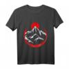 Bergen Sport Motiv Damen Herren - Der Berg ruft T-Shirt mit Bergmotiv, perfektes Geschenk für Bergsteiger & Naturfreunde zu Geburtstag & Weihnachten