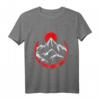 Bergen Sport Motiv Damen Herren - Der Berg ruft T-Shirt mit Bergmotiv, perfektes Geschenk für Bergsteiger & Naturfreunde zu Geburtstag & Weihnachten