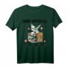 Lustiges Katzen und Bücher Spruch Watercolor T-Shirt – Niedliches Geschenk für Katzen- und Buchliebhaber, Damen & Herren