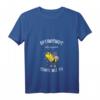 Damen T-Shirt zum HapDeer mit Honig Imker Motiv und lustigem Spruch – Perfekt für Tierliebhaber und Bienenfreunde