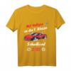 Kinder Schulkind 2023 T-Shirt mit Rennauto Motiv - Perfekt für Einschulung, Schulanfang & erste Klasse Jungen & Mädchen