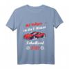 Kinder Schulkind 2023 T-Shirt mit Rennauto Motiv - Perfekt für Einschulung, Schulanfang & erste Klasse Jungen & Mädchen