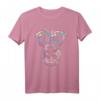 Buntes abstraktes Affen T-Shirt mit Brille – Exklusives Design für Affenliebhaber und auffällige Tierfans