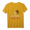 Auftragsgriller BBQ Keramik Grill T-Shirt – Lustiges Geschenk für Grillfans, Fleischliebhaber & BBQ-Party-Profis zu Geburtstag, Vatertag & Weihnachten