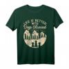 Hundemotiv T-Shirt - Live Is Better With Dogs Around für Hunde Fans und Hundeliebhaber