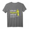 Flügelhorn Geschenk Spruch T-Shirt - Lustiges und Cooles Musiker T-Shirt für Flügelhornspieler & Blasmusikfans