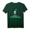 Mit Pfeffi geimpft Pfefferminzlikör T-Shirt – Lustiges Schnaps- und Likörmotiv für Pfeffi-Trinker, Partygänger und Kneipengänger
