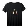 I Hate People Katze mit Messer und Mundschutz – Lustiges Anti Social T-Shirt für Katzenliebhaber und Humorvolle Menschen
