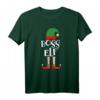Boss Elf Familienoutfit Partnerlook Weihnachten - Lustiges Elf Kostüm für die Familie als Alternative zu Weihnachtspullovern