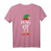 Boss Elf Familienoutfit Partnerlook Weihnachten - Lustiges Elf Kostüm für die Familie als Alternative zu Weihnachtspullovern
