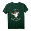 Lustiges Huhn Bin da kann losgehen Party T-Shirt – Perfekt als Geschenk für Tierliebhaber, Freunde und Familie zu Geburtstag, Muttertag oder Kinderparty