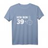 39+1 Geschenk für Männer zum HapDeer - Lustiges Stinkefinger T-Shirt mit Spruch für Freizeit & Alltag