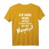 Meine Geduld ist Negativ - Lustiges Sarkasmus T-Shirt mit witzigen Sprüchen für Arbeit, Party & Freizeit