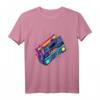 80er 90er Retro Kassette T-Shirt für Kinder – Vintage Musik Motiv für Fasching, Karneval & Partys