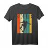 Skater Girl Skateboard Stunt T-Shirt - Vintage Retro Design, Perfekt als Geschenk für Teenager, Mädchen & Skaterinnen zu Geburtstag & Weihnachten