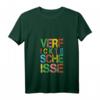 Damen Buntes Verfickte Scheiße T-Shirt mit V-Ausschnitt – Provokantes Spruchdesign für Humorliebhaber, perfekte Geschenkidee für Geburtstag & Weihnachten