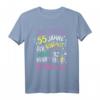 Lustiges 55. Geburtstag T-Shirt - Perfektes Geschenk für Mann, Frau, Familie und Freunde zum 55. Geburtstag