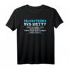 Nüchtern Ins Bett? Lustiges Spruch Design T-Shirt für Partys, Volksfest & Freunde - Garantierter Lachfaktor