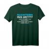 Nüchtern Ins Bett? Lustiges Spruch Design T-Shirt für Partys, Volksfest & Freunde - Garantierter Lachfaktor