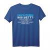 Nüchtern Ins Bett? Lustiges Spruch Design T-Shirt für Partys, Volksfest & Freunde - Garantierter Lachfaktor