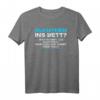 Nüchtern Ins Bett? Lustiges Spruch Design T-Shirt für Partys, Volksfest & Freunde - Garantierter Lachfaktor
