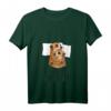 Damen Offizielles Schlafshirt mit Erdmännchen Motiv – Bequemes V-Ausschnitt Nachtshirt für Tierliebhaber, Morgenmuffel & Lustige Schlafkleidung