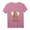 Damen Offizielles Schlafshirt mit Erdmännchen Motiv – Bequemes V-Ausschnitt Nachtshirt für Tierliebhaber, Morgenmuffel & Lustige Schlafkleidung