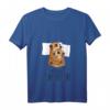 Damen Offizielles Schlafshirt mit Erdmännchen Motiv – Bequemes V-Ausschnitt Nachtshirt für Tierliebhaber, Morgenmuffel & Lustige Schlafkleidung