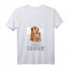 Damen Offizielles Schlafshirt mit Erdmännchen Motiv – Bequemes V-Ausschnitt Nachtshirt für Tierliebhaber, Morgenmuffel & Lustige Schlafkleidung
