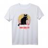 Lustiges Katzen mit Messer T-Shirt - Humorvolles Halloween-Statement-Shirt für Katzenliebhaber und Grusel-Fans