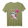 Kinder Ich Bin 4 Geburtstagsshirt mit Einhorn - Buntes Rainbow Dabbing Unicorn T-Shirt für Mädchen, perfekt für 4. Geburtstagsfeiern