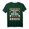 Herren HoHoHo hol mir mal ein Bier Ugly Christmas T-Shirt – Lustiges Weihnachtsmotiv mit Rentier, Tannenbaum & Schneemann, perfektes Geschenk für Vater & Bierliebhaber