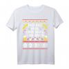 Herren HoHoHo hol mir mal ein Bier Ugly Christmas T-Shirt – Lustiges Weihnachtsmotiv mit Rentier, Tannenbaum & Schneemann, perfektes Geschenk für Vater & Bierliebhaber
