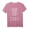 Lustiges Party T-Shirt mit zweideutigem Spruch - Der Hingucker auf Festivals, Partys & Konzerten