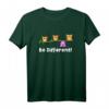 Be different Lustiges Eulen Fun Vogel Spruch Geschenk T-Shirt für Damen, Herren und Kinder – Perfekt als witziges Geschenk für Freunde & Familie