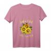Damen Hundemotiv T-Shirt mit Spruch - Just A Girl Who Love Dogs, Trendiges Dog Mom Shirt für Hundeliebhaberinnen
