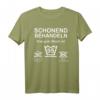 95. Geburtstag T-Shirt mit Spruch 'Schonend Behandeln' – Lustiges Geburtstagsgeschenk für 95-Jährige, Frauen und Männer