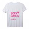 Damen Sorry Jungs Bin Nur Zum Saufen Hier Mallorca Geschenk T-Shirt mit V-Ausschnitt – Perfekt für Junggesellinnenabschied, Festival & Kroatien Party