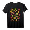 Funny Fruits Veganer T-Shirt mit Obst Motiv - Lustiges Obst und Gemüse Design für Veganer, Vegetarier, Kinder und Erwachsene als Geschenk
