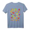Funny Fruits Veganer T-Shirt mit Obst Motiv - Lustiges Obst und Gemüse Design für Veganer, Vegetarier, Kinder und Erwachsene als Geschenk
