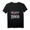 Bezaubernd Seit 2006 süßes Jahrgang Motiv zum 16. Geburtstag T-Shirt für Mädchen und Teenager – Lustiges Vintage Design für Geburtstagsparty und Geschenk