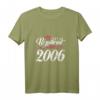 Bezaubernd Seit 2006 süßes Jahrgang Motiv zum 16. Geburtstag T-Shirt für Mädchen und Teenager – Lustiges Vintage Design für Geburtstagsparty und Geschenk