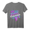 Kinder erster Geburtstag Mädchen Outfit - 1 Jahr Prinzessin T-Shirt mit Luftballons und Kronen Motiv für Geburtstagsfeiern & Weihnachten