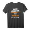 Lustiges Stefan T-Shirt mit Spruch 'Kann losgehen' – Personalisiertes Fun Shirt für Männer mit Namen