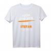 Lustiges Stefan T-Shirt mit Spruch 'Kann losgehen' – Personalisiertes Fun Shirt für Männer mit Namen