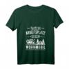 Damen T-Shirt mit Spruch 'Tausche Arbeitsplatz gegen Wohnmobil' – Perfekt für Camping-Opa, Oma und Wohnmobil Fans