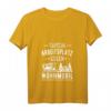 Damen T-Shirt mit Spruch 'Tausche Arbeitsplatz gegen Wohnmobil' – Perfekt für Camping-Opa, Oma und Wohnmobil Fans